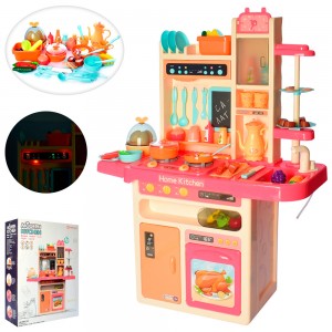 Детская игрушечная кухня Limo 889-162 Home Kitchen, вода, свет, звук, 65 предметов