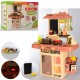 Детская игрушечная кухня Limo 889-188, льется вода, 42 предмета, звук, свет