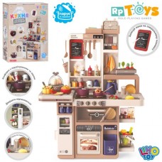 Кухня 889-230 93-69-27, плита, мийка-ллється вода, пара, звук, світло, посуд, продукти, 88 дет, на бат-ці, в кор-ці Кухня 889-230 93-69-27, плита, мийка-ллється вода, пара, звук, світло, посуд, продукти, 88 дет, на бат-ці, в кор-ці