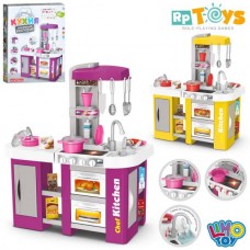 Игрушечная кухня BabyToys 922-47-47A со звуком и светом