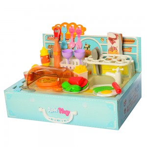 Дитяча ігрова кухня 6664-65 продукти, посуд
