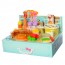 Детская игрушечная кухня 6664-65 продукты, посуда