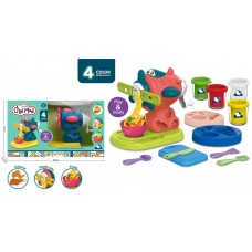 Набор детской посудки BabyToys ZC811 с пластилином