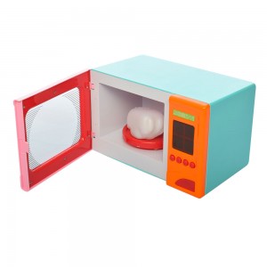 Детская игрушечная микроволновка XS-18002-1 20, 5см, звук, свет, вращ.тарелка, 2цвета