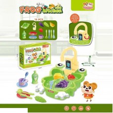 Детская кухня BabyToys 2016-182 пластиковая для девочек