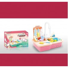 Детская посудка BabyToys WD-P 24 розовая для девочки