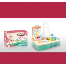 Детская посудка BabyToys WD-P 25 зеленая для девочки