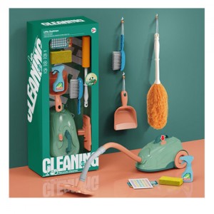 Детский игрушечный набор для уборки XG2-29C пылесос-звук, щетки, совок, флакон