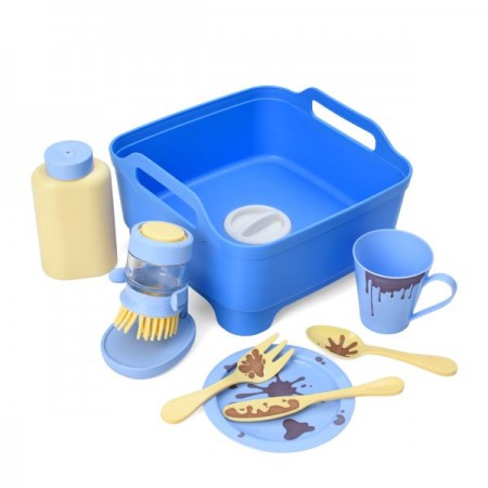 Детская посудка BabyToys XS-25141 набор из 6 предметов разные цвета Детская посудка BabyToys XS-25141 набор из 6 предметов разные цвета