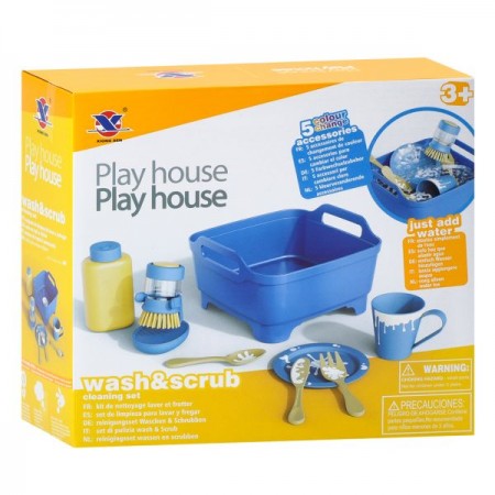 Детская посудка BabyToys XS-25141 набор из 6 предметов разные цвета Детская посудка BabyToys XS-25141 набор из 6 предметов разные цвета