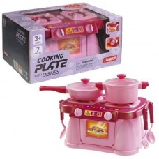 Набір "Cooking Plate with Dishes" рож. (коробка)