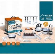 Детская посудка BabyToys 0211 A пластмассовая для девочки Детская посудка BabyToys 0211 A пластмассовая для девочки