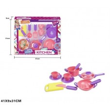 Дитячий посуд BabyToys 2999-1 для дівчаток від 2 років Дитячий посуд BabyToys 2999-1 для дівчаток від 2 років