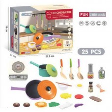 Детская посудка BabyToys KT 26 пластиковая для девочек