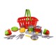 Набор посуду "Галинка 10" 1172 "Technok Toys", набір на 4 персони, плита, каструлі, пательня, чайник, кошик для продуктів