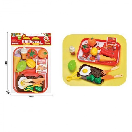 Набор игрушечных продуктов на липучках BabyToys 626-24