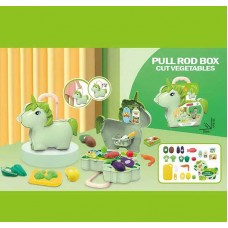 Игрушечный набор продуктов BabyToys 9014 с доской для нарезания