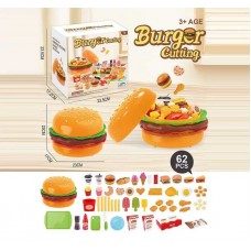 Игровой набор продуктов BabyToys 62 элемента с липучками Игровой набор продуктов BabyToys 62 элемента с липучками