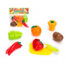 Іграшковий набір продуктів WToys 557788, 14 предметів, овочі фрукти Іграшковий набір продуктів WToys 557788, 14 предметів, овочі фрукти