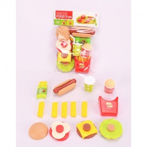 Дитячі іграшкові продукти 6621-1 фаст-фуд, посудаке