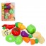 Ігрові овочі на липучці BabyToys 8967 для дівчаток