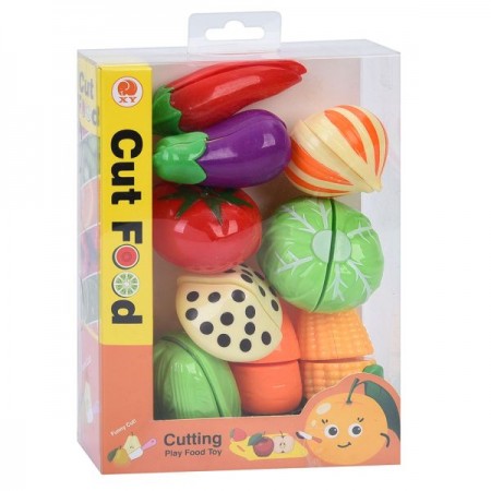 Ігрові овочі на липучці BabyToys 8967 для дівчаток