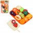 Игровой набор овощей и фруктов на липучке BabyToys W8013