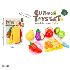 Игрушечная нарезка овощей и фруктов BabyToys 2203A-3