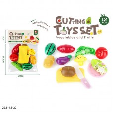 Игрушечная нарезка овощей BabyToys 2207A-3 пластик