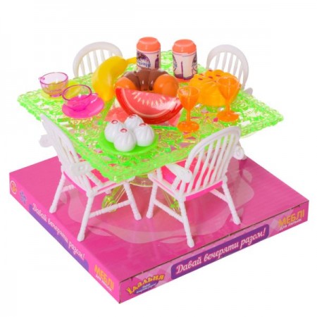 Игровая столовая BabyToys A8-958 с посудой и продуктами