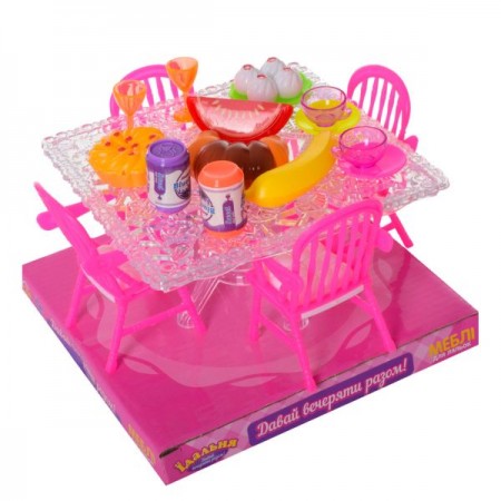 Игровая столовая BabyToys A8-958 с посудой и продуктами