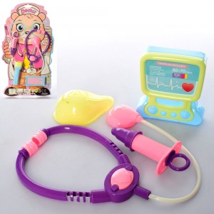 Детский игровой набор доктора 975-17 стетоскоп, шприц, инструменты