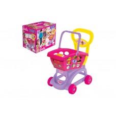 Тележка игровая с корзиной Barbie Dede 01972