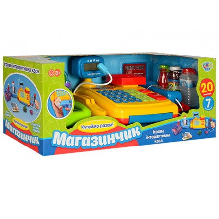 Кассовый аппарат игровой Limo Toy 7018-UA Кассовый аппарат игровой Limo Toy 7018-UA