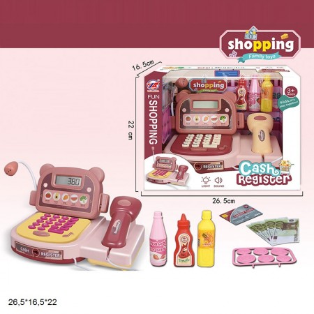 Игрушечный кассовый аппарат BabyToys 1111-108 с музыкой