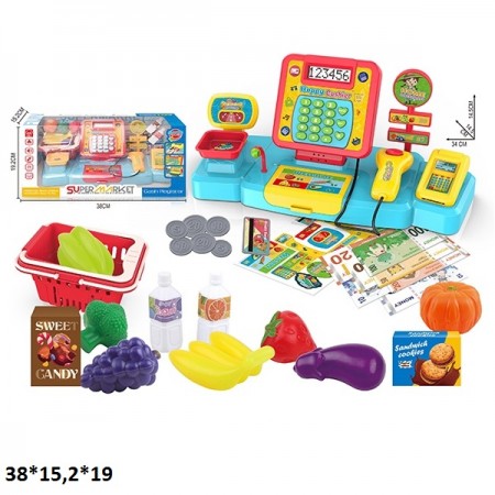 Игрушечный кассовый аппарат BabyToys 71022-116 с музыкой