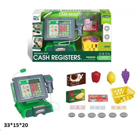 Игрушечный кассовый аппарат BabyToys KDL888-57 с музыкой и светом
