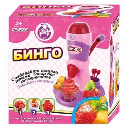 Морозивниця BabyToys 1232-3 зі стаканчиками та ложками