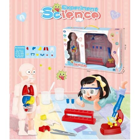 Игровой набор доктора BabyToys W 604 со светом и микроскопом