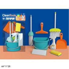 Игровой набор для уборки BabyToys A54-4 с ведром Игровой набор для уборки BabyToys A54-4 с ведром