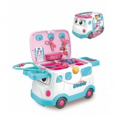 Набір лікаря для дівчинки BabyToys 661-543 пластиковий Набір лікаря для дівчинки BabyToys 661-543 пластиковий