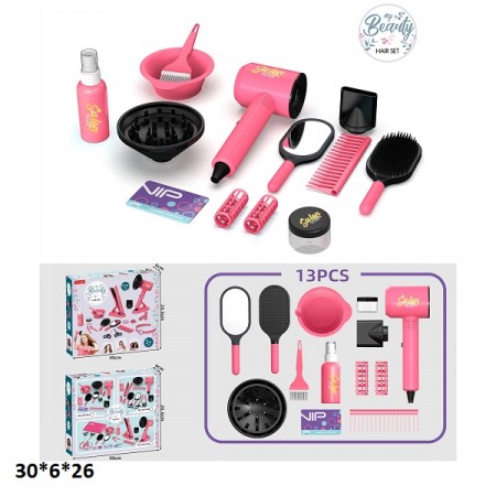 Набор парикмахера BabyToys 10WY001 со светом и музыкой