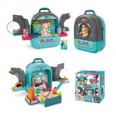 Ігровий набір лікаря BabyToys 008-998-1 з рюкзаком і фігурками