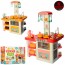 Дитяча ігрова кухня 889-63-64, звук, світло, посуд, 55 предметів