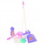 Детский игрушечный набор для уборки A5999 пылесос, совок, щетка, звук, свет, на батарейках