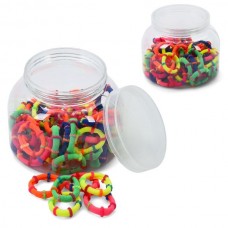 Резинки для волос BabyToys A0329 микс цветов 12 штук