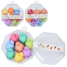 Набор заколок для волос BabyToys A0343 микс цветов 12 штук