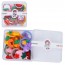 Резинки для волос BabyToys A0400 микс цветов набор 12шт
