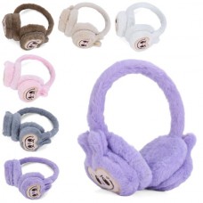 Аксессуари для волосся BabyToys EN003 плюш мікс кольорів 12шт
