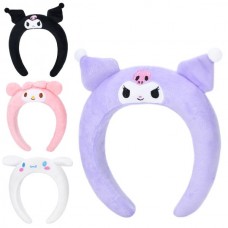 Обруч для волос з вушками плюш BabyToys YG0087, 4 види